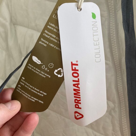 Women's Lole Weightless Down Jacket - Luxe White - Size XL- NWT - Picture 2 of 13